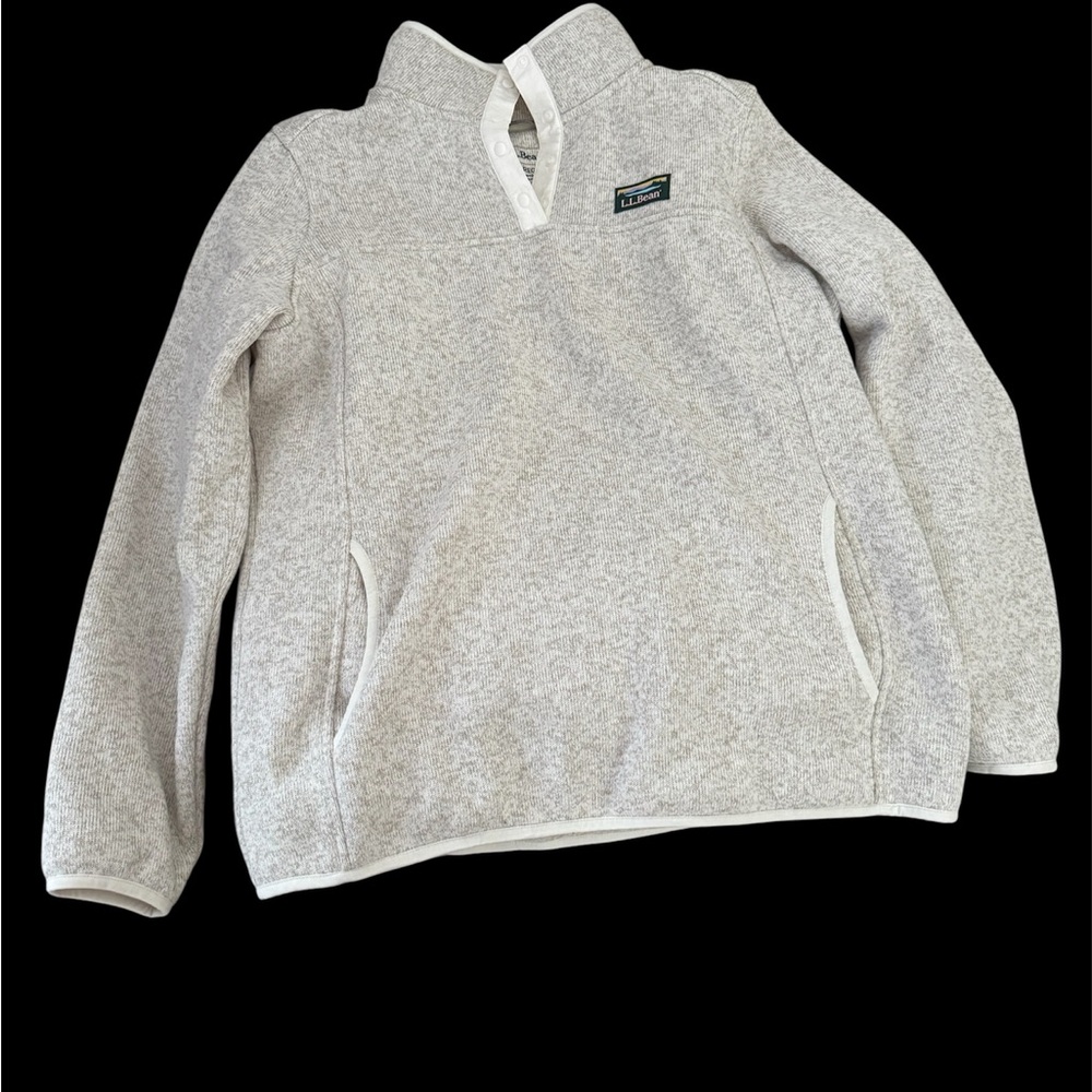 Women’s L.L. Bean Sweater fleece pullover size large
